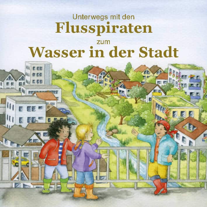 Unterwegs mit den Flusspiraten zum Wasser in der Stadt